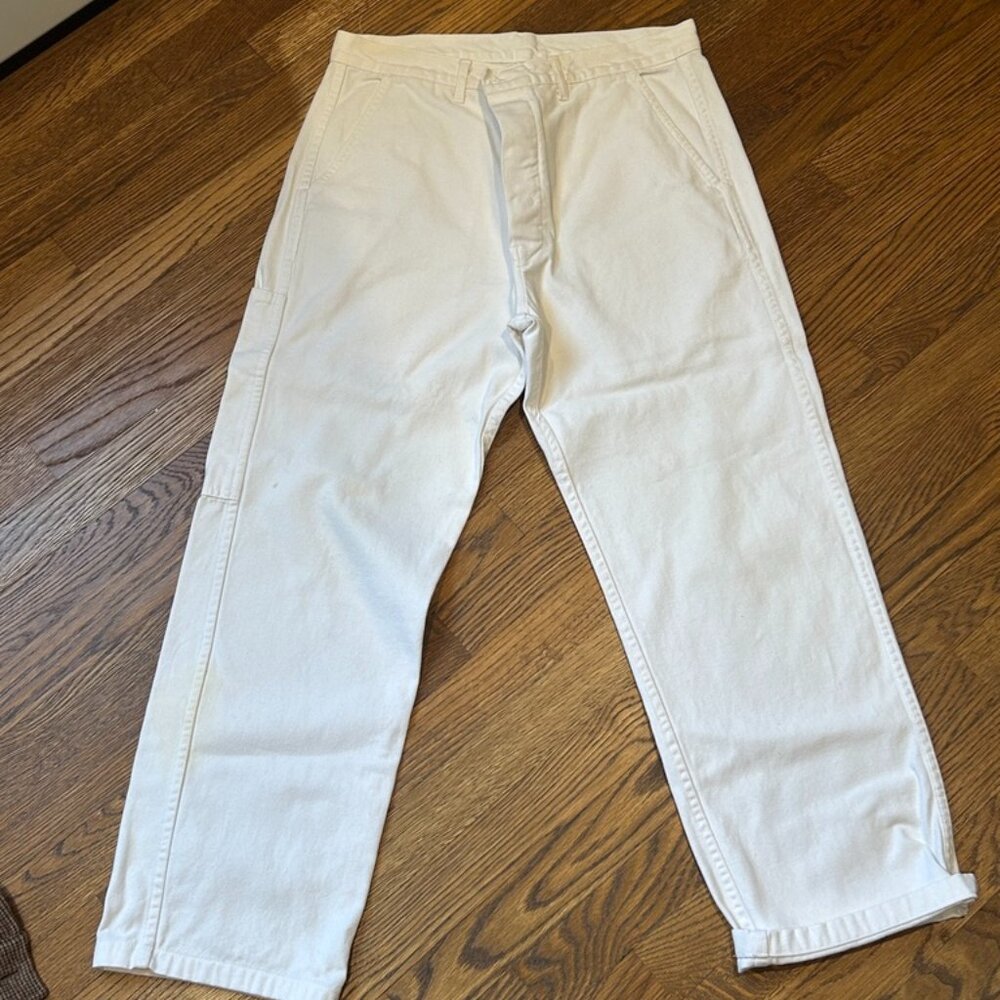 Sultan Wash Classic White Trousers